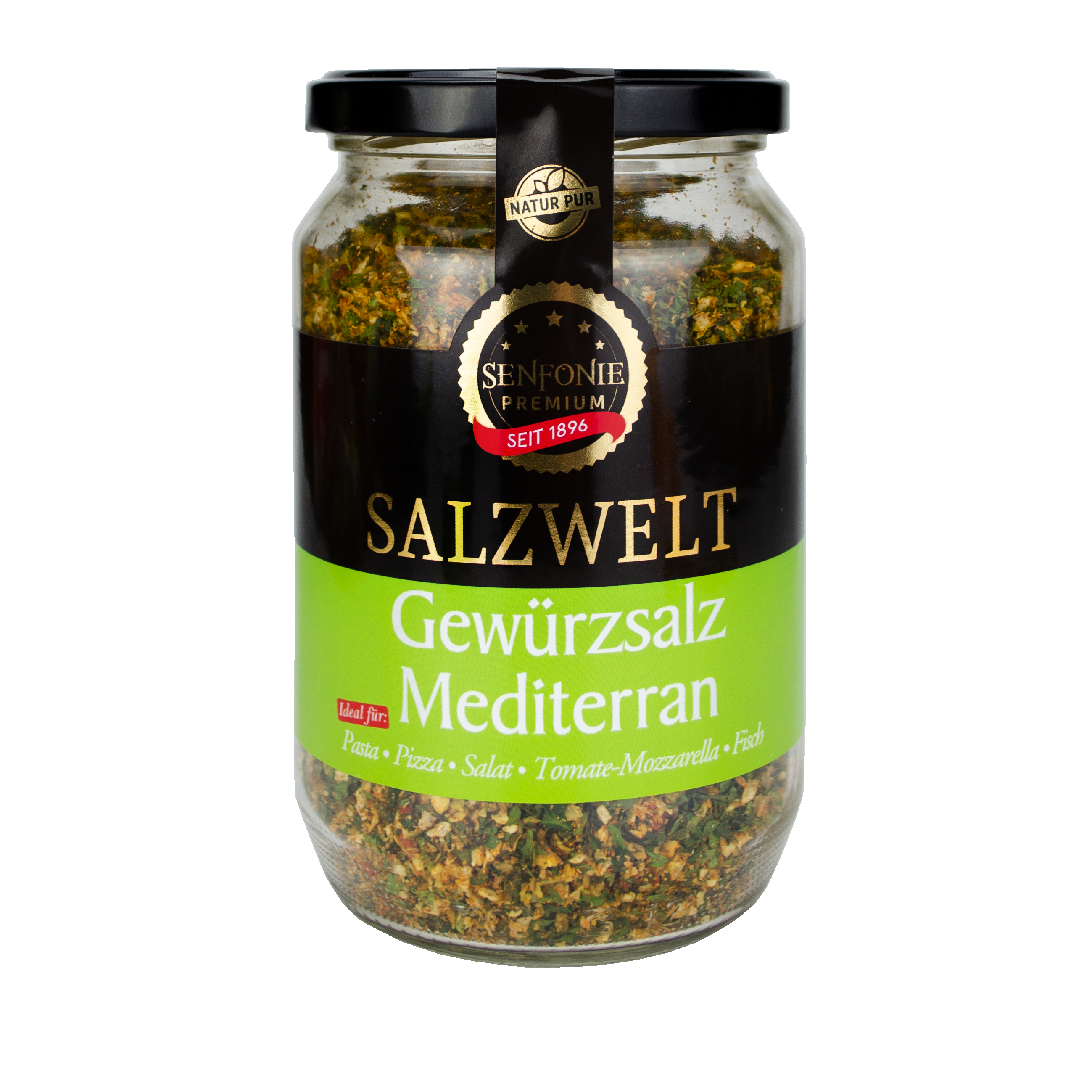 Mediterranes Gewürzsalz im XXL Glas