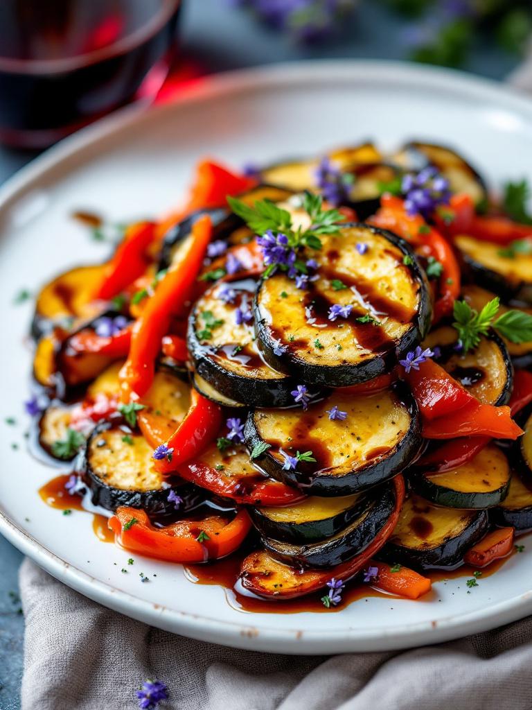 aubergine gegrillt