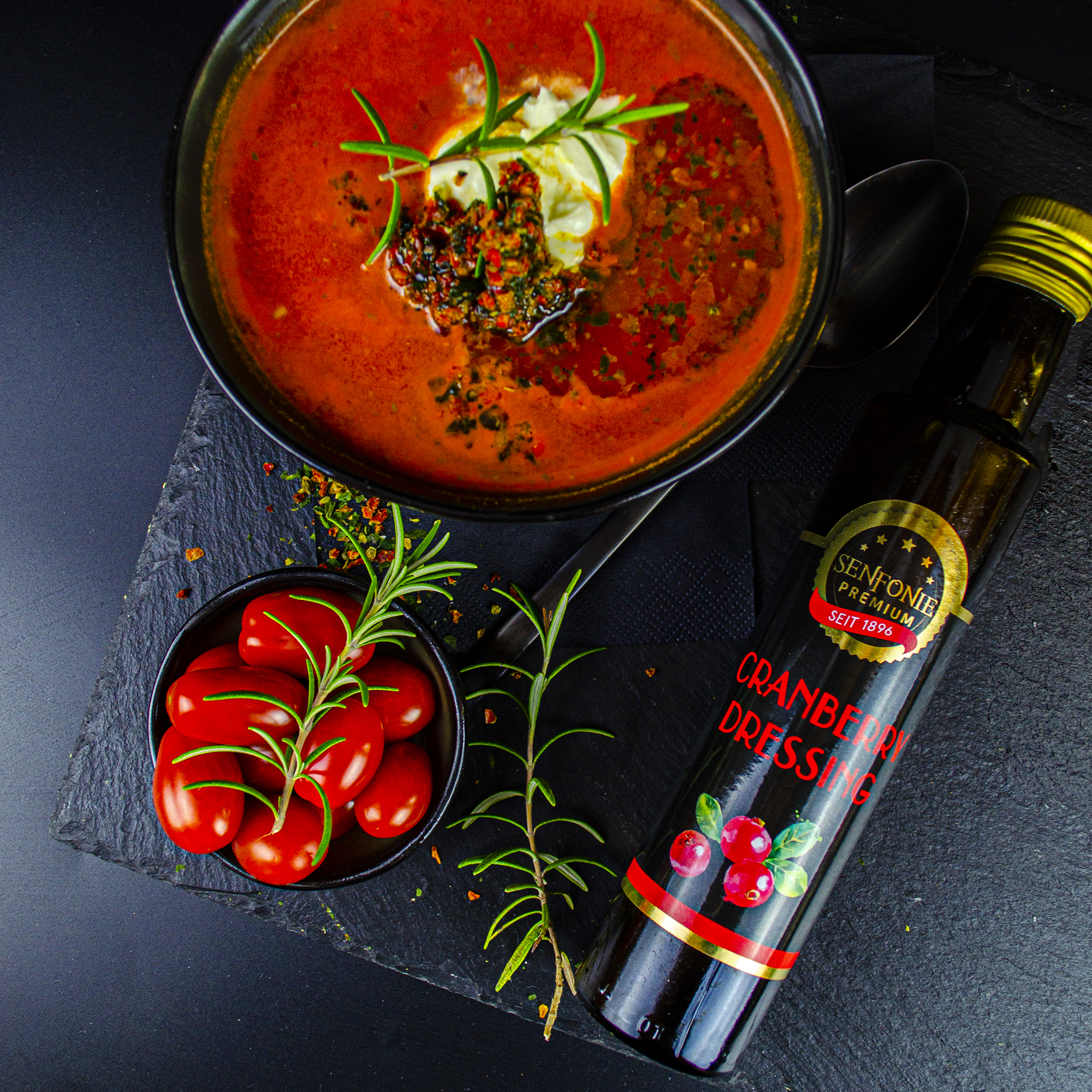 60025-Cranberry-Dressing-Food Cranberry Dressing für Salat, Suppen und Saucen