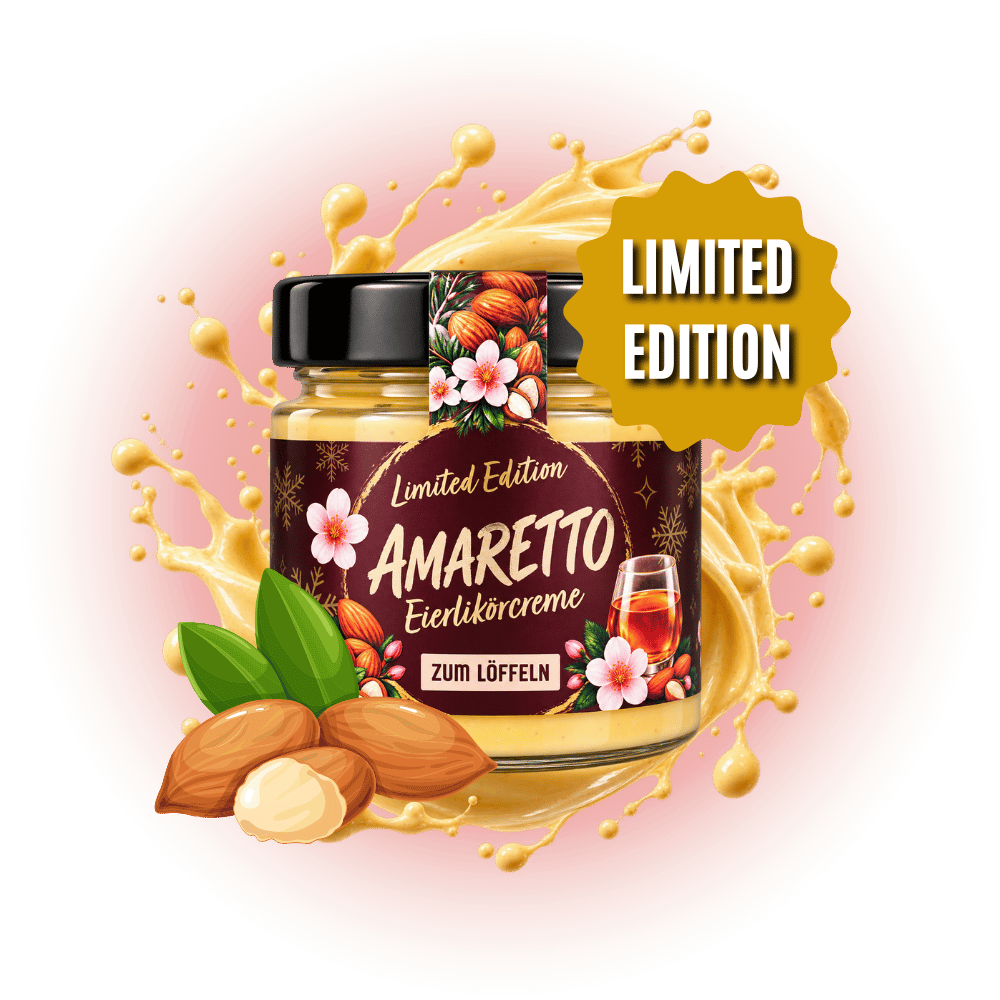 Amaretto - Eierlikörcreme zum Löffeln