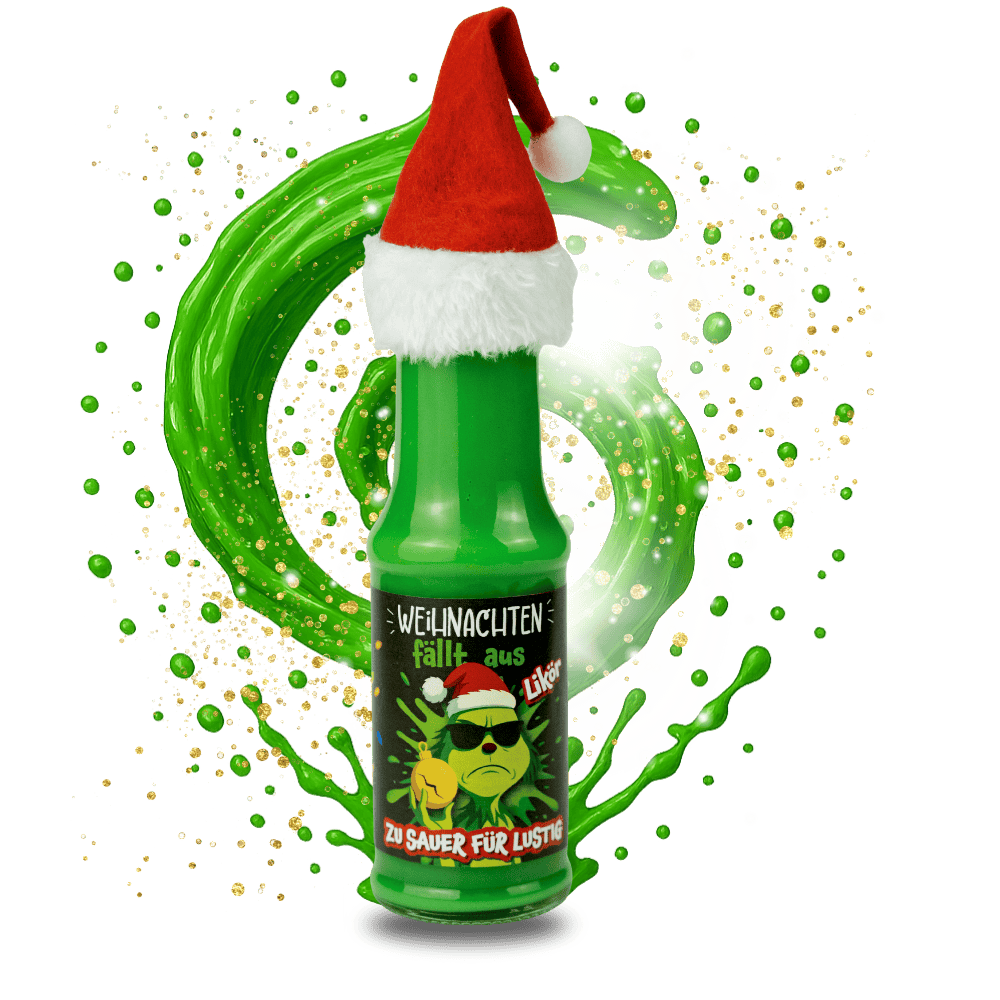 Saurer Apfel Likör "Weihnachten fällt aus"