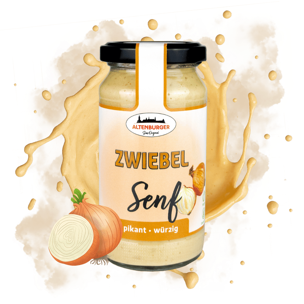 Zwiebel Senf