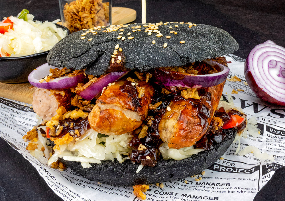 bratwurst burger bratwurst burger