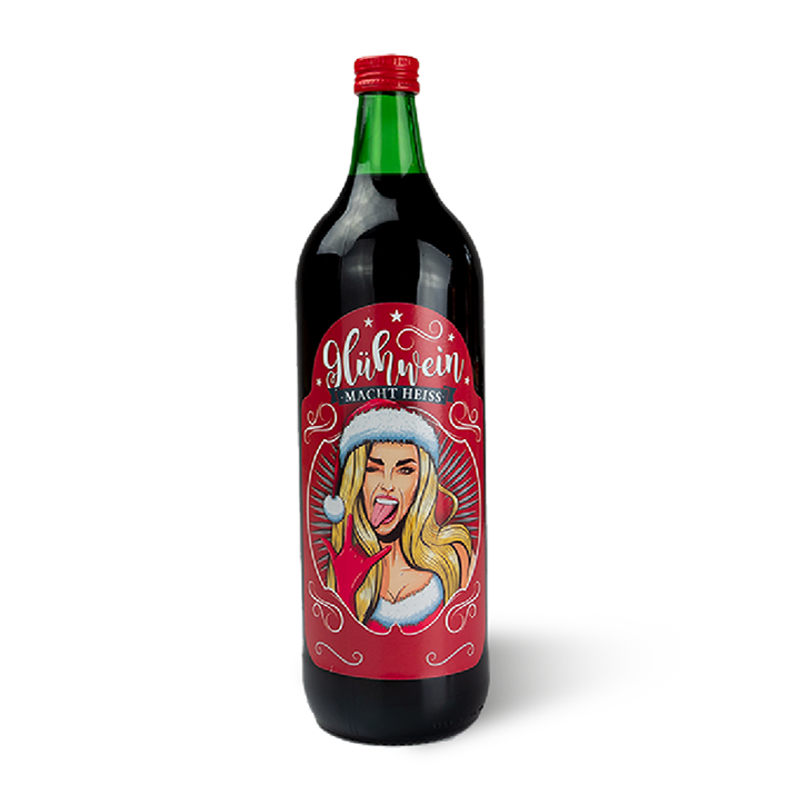Glühwein rot "Macht Heiß"