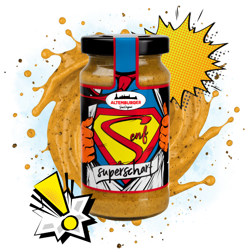 Superscharfer Senf
