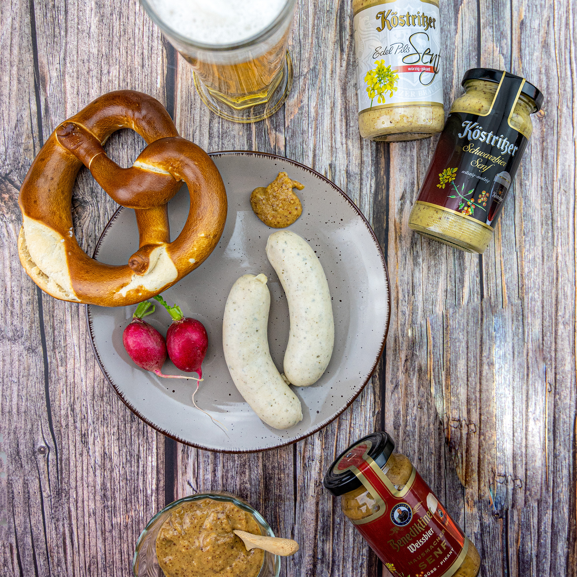 Köstritzer Senf & Benediktiner Hausmacher Senf