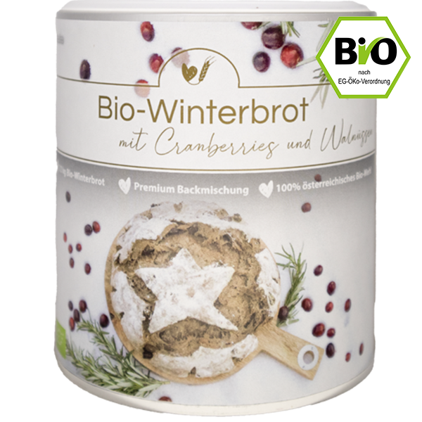 BIO-Winterbrot mit Cranberries und Walnüssen