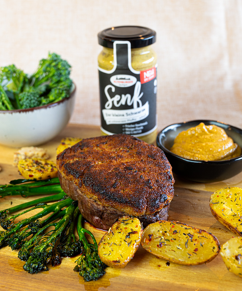 pfeffer senf mit steak pfeffer senf mit steak