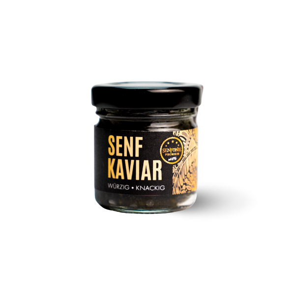 Senfkaviar Mini Glas