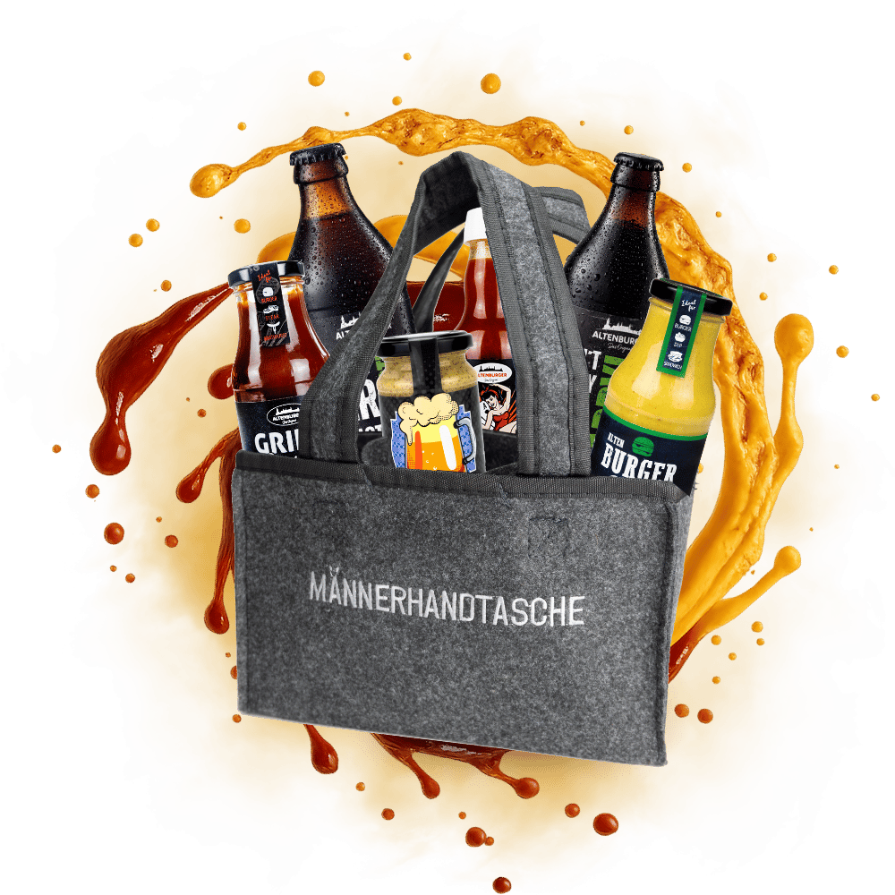 Altenburger Männerhandtasche Bier, Senf & Saucen