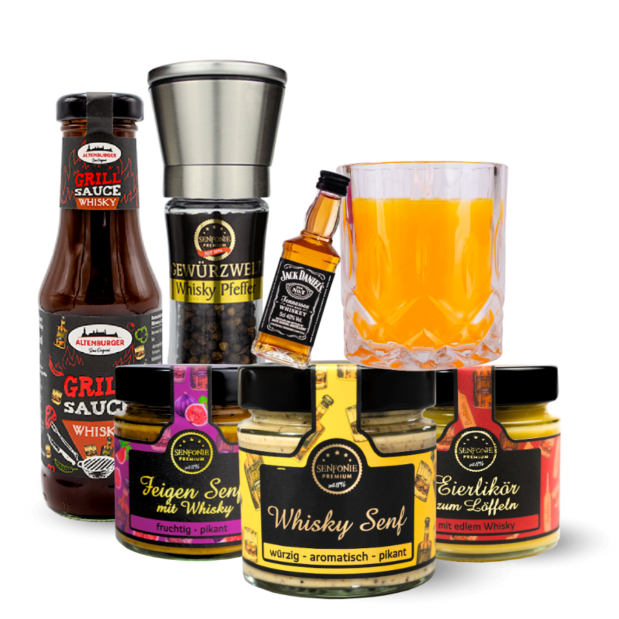 Whisky Bundle Set mit Produkten Whisky Bundle Set mit Produkten