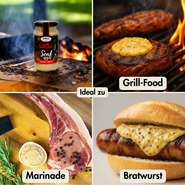 deko Verwendung Grill Senf