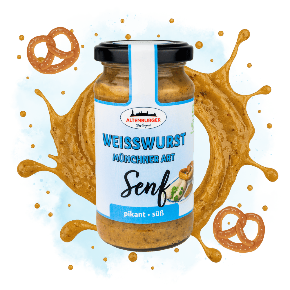 Süßer Senf für Weißwurst nach Münchner Art