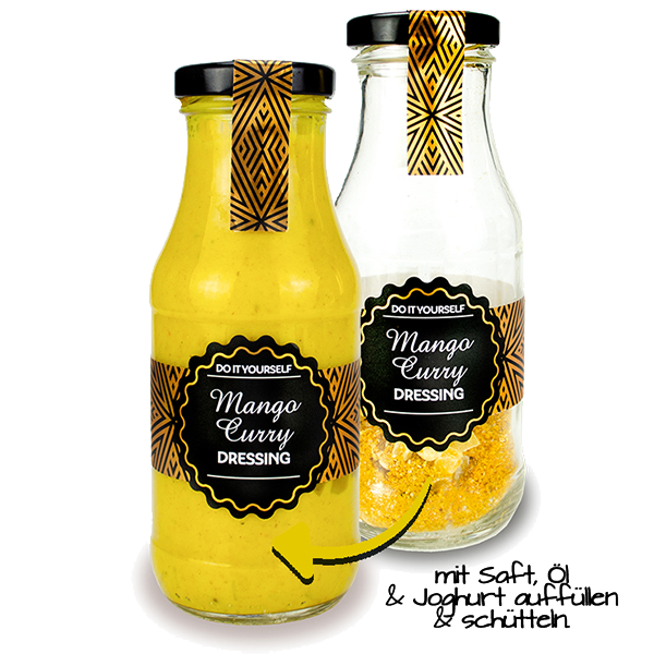 Mango Curry Dressing zum Selberfüllen