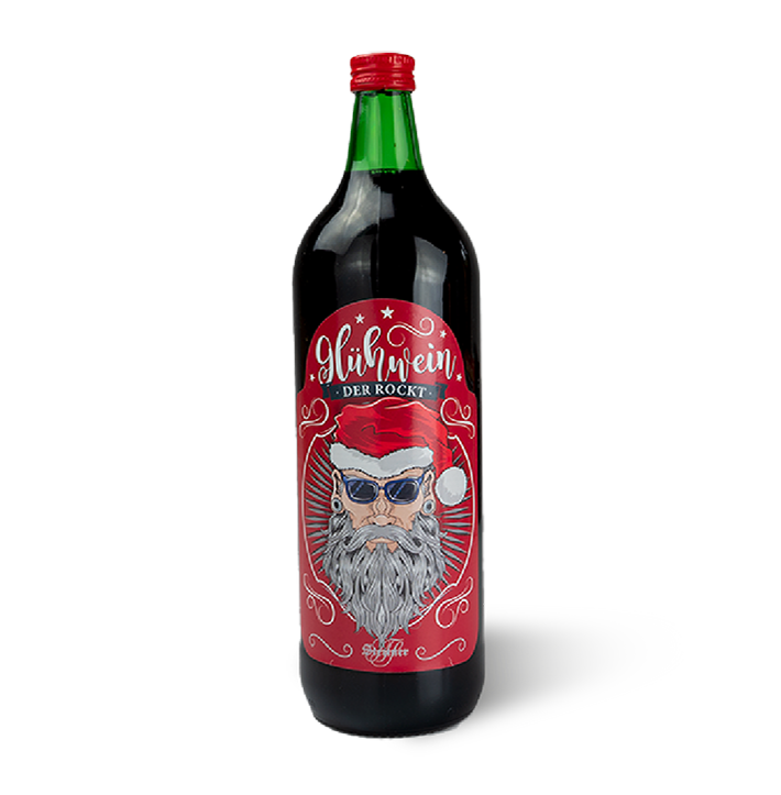 Glühwein rot "Der Rockt"