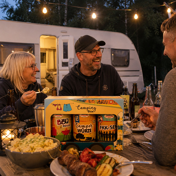 Geschenkbox Camping Box