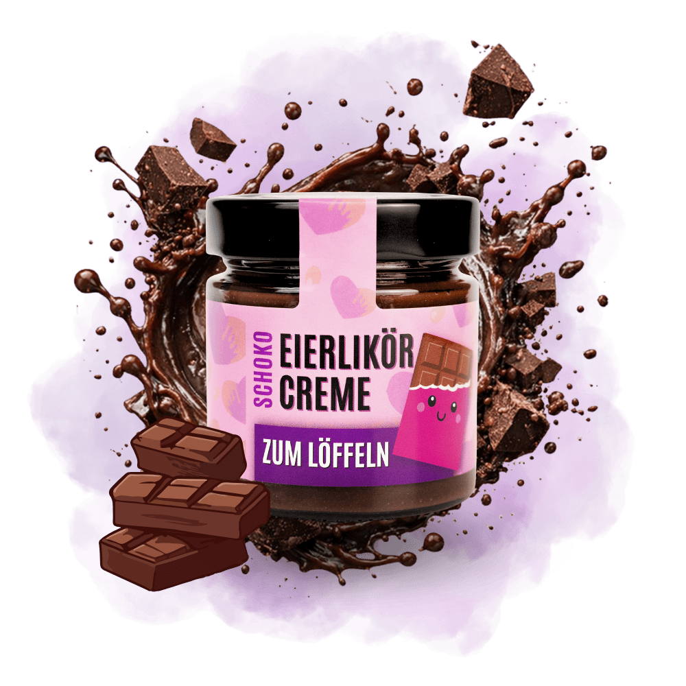 Eierlikörcreme zum Löffeln Schoko