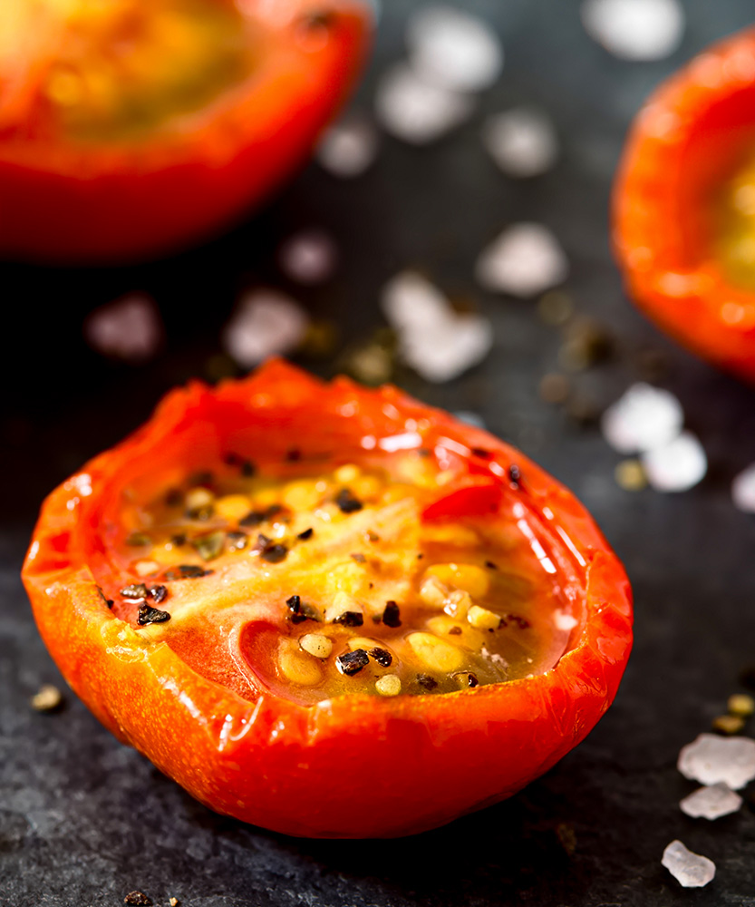 gegrillte tomate gegrillte tomate