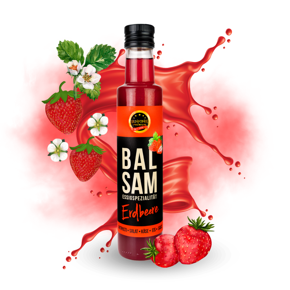 Fruchtbalsam-Essig Erdbeere