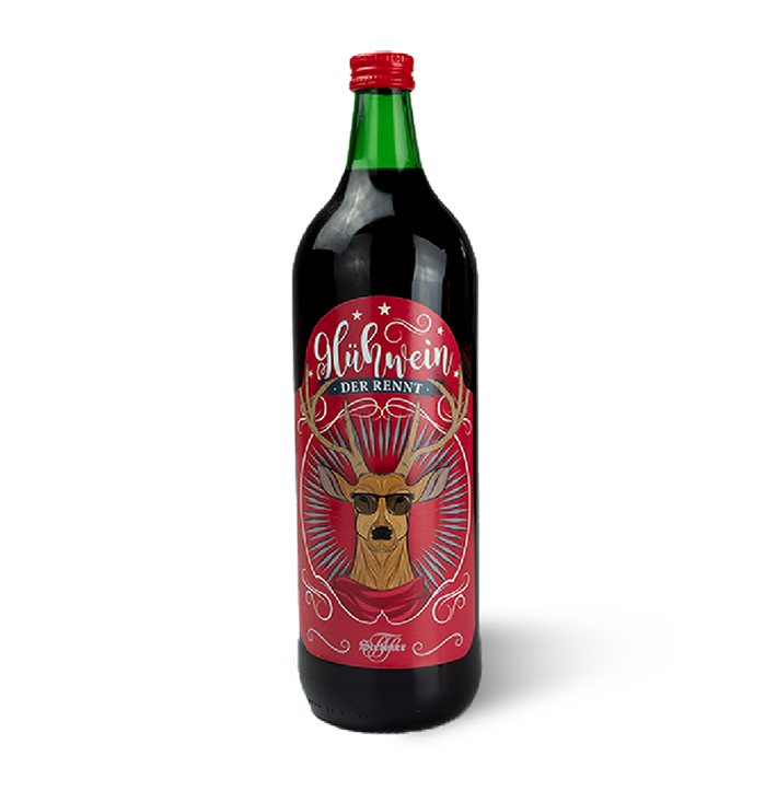 Glühwein rot "Der Rennt"