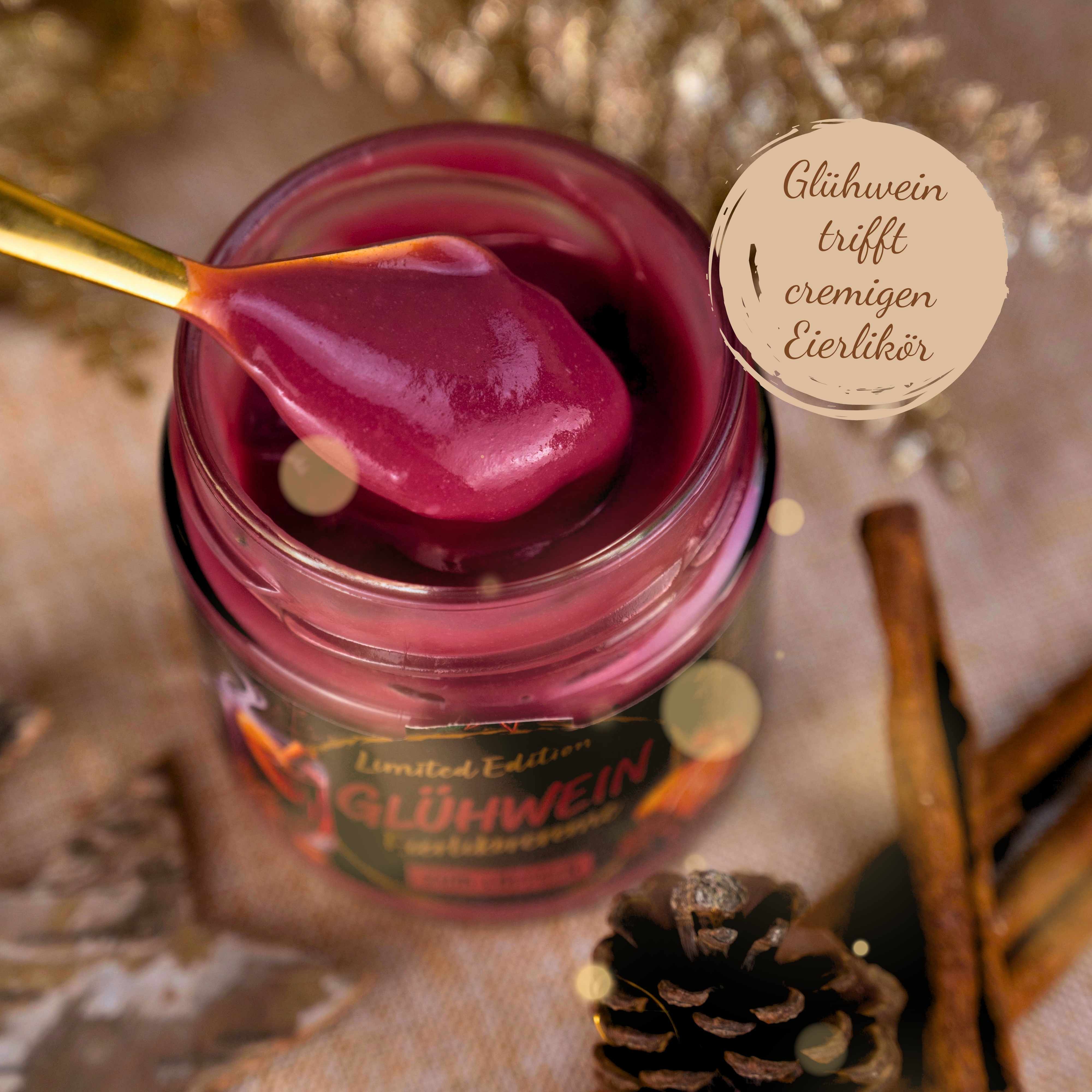 Glühwein - Eierlikörcreme zum Löffeln