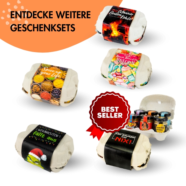 geschenksets mit mini glaesern