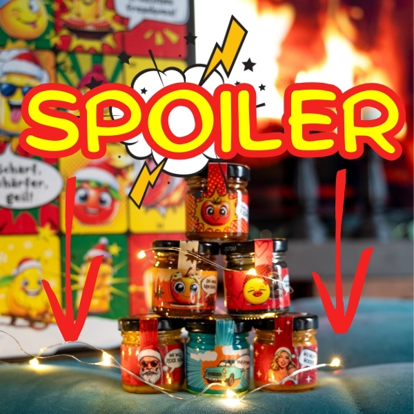 Deko Produktübersicht Senf und Saucen Zauber Adventskalender Deko Produktübersicht Senf und Saucen Zauber Adventskalender