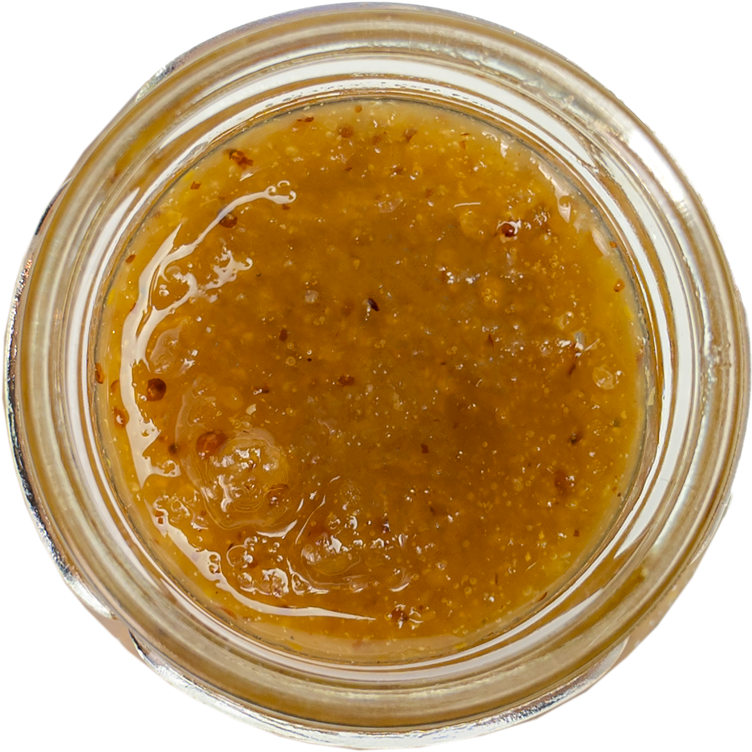 Ingwer Chutney mit Ingwerstücken