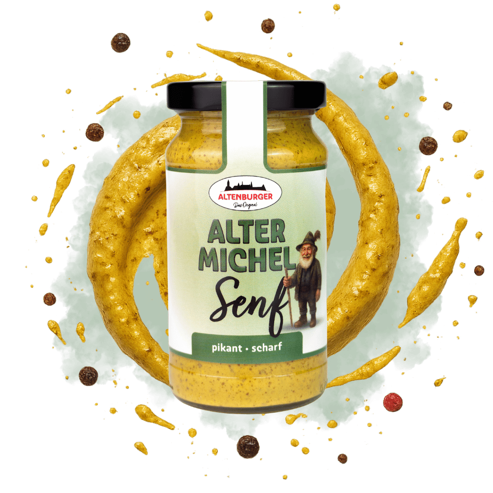 Alter Michel Senf - scharfer Pfeffer Senf
