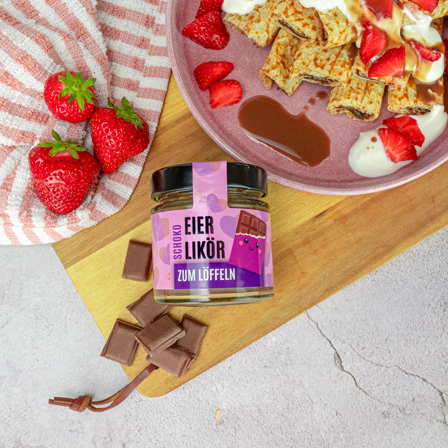 Schoko Eierlikör zum Löffeln