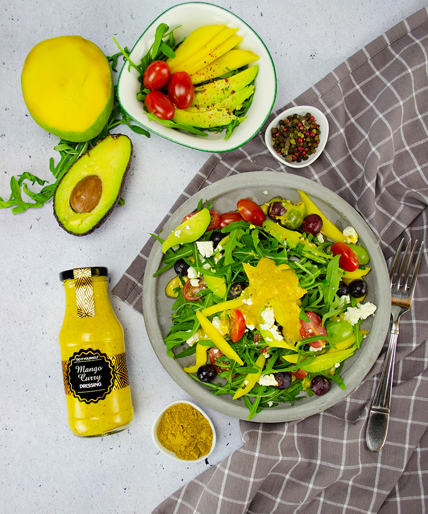 mango curry dip zu salat mango curry dip zu salat