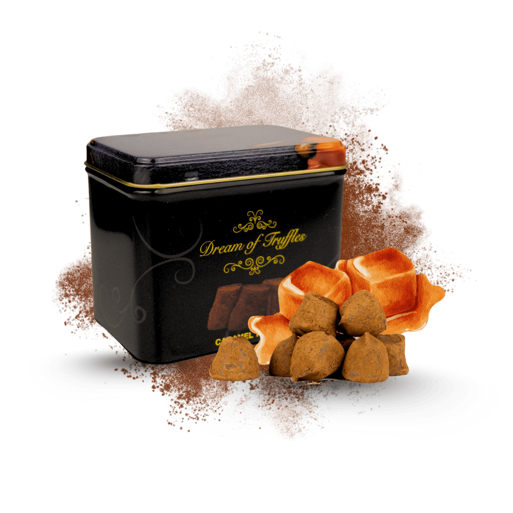 Trüffeltraum Konfekt mit Karamell