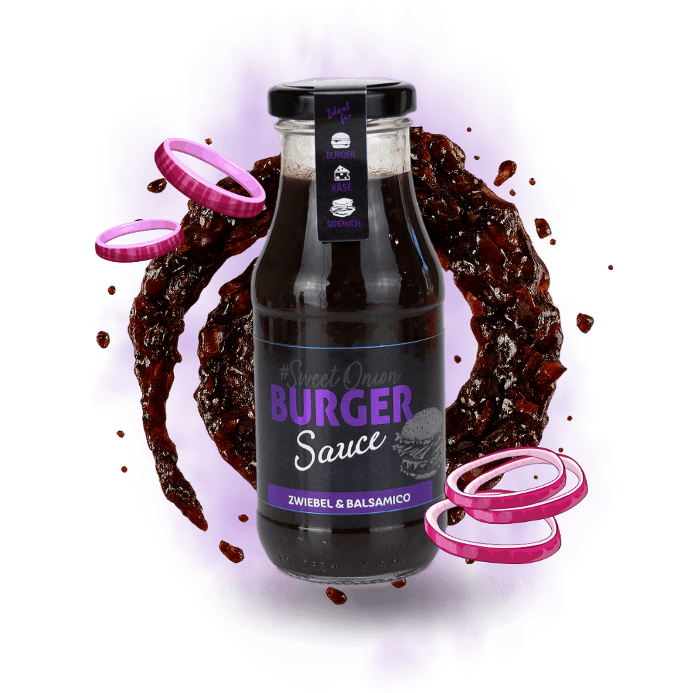Burger Sauce Sweet Onion - Zwiebel & Balsamico
