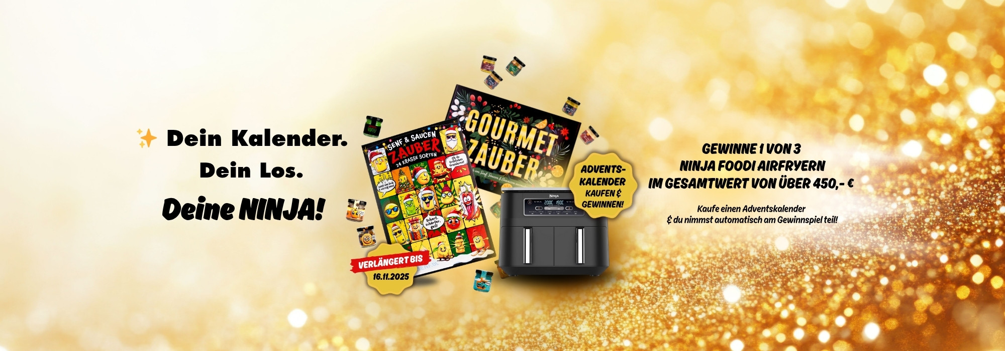 Adventskalender Altenburger Senf & Airfryer Gewinnspiel Altenburger Senf Adventskalender & Airfryer