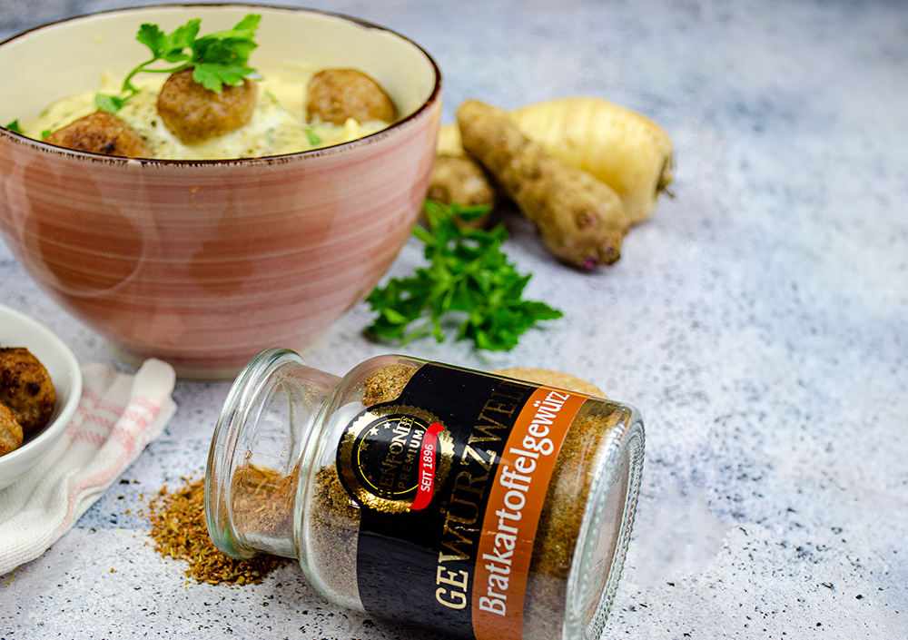 bratkartoffelgewuer mit pueree bratkartoffelgewuerz mit pueree