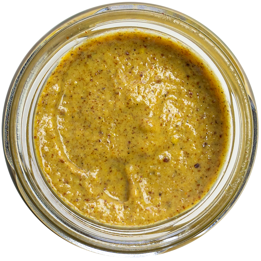 Feinvermahlener Senf mit Pfeffer - Altenburger Der kleine Schwarze Senf