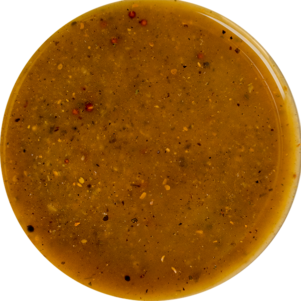 cranberry dressing klecks