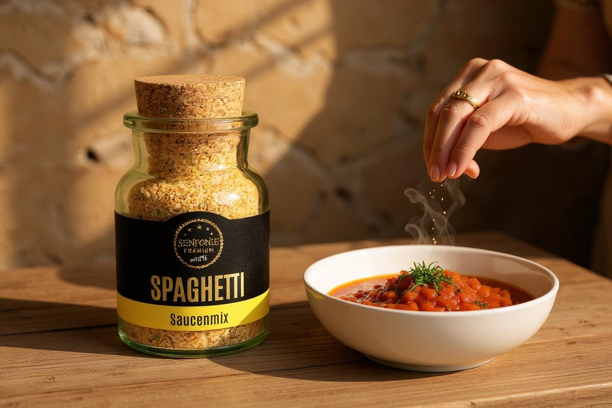 spaghetti saucenmix mit tomatensauce spaghetti saucen mix mit tomatensauce