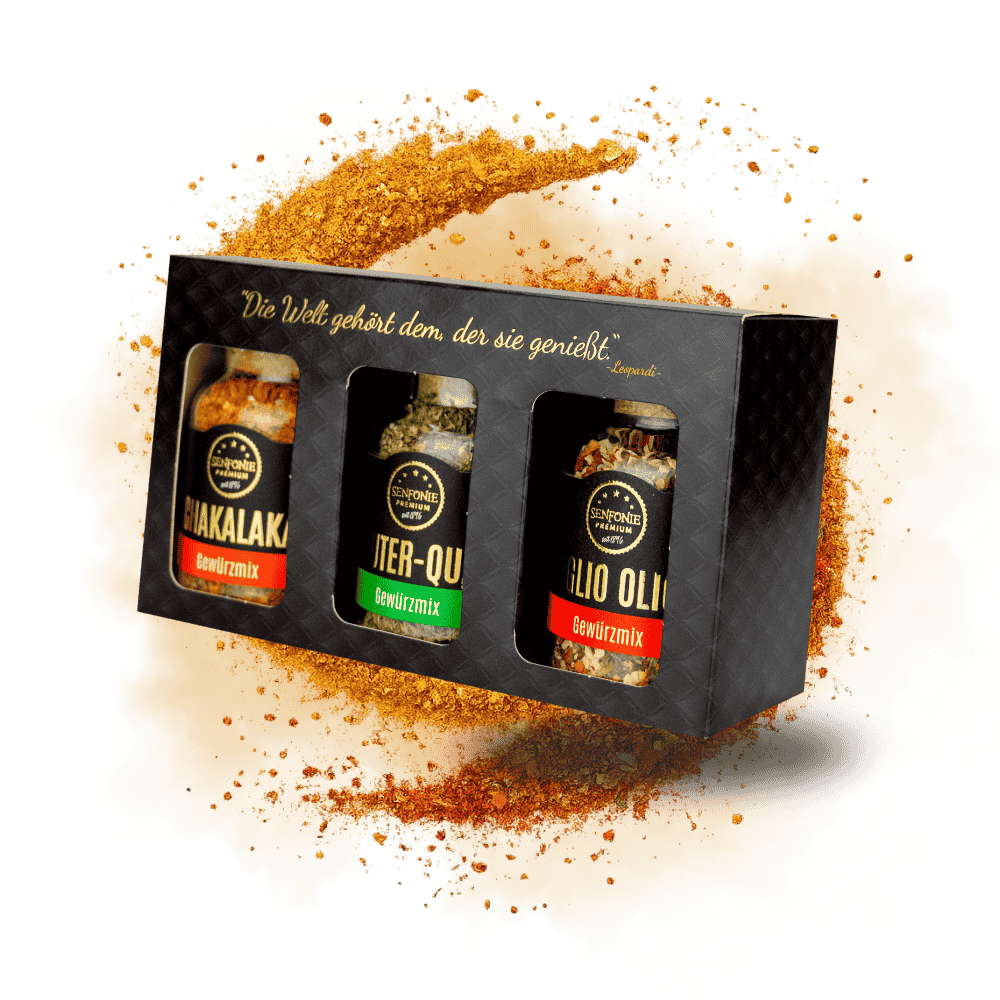 premium box mit dipgewürzen