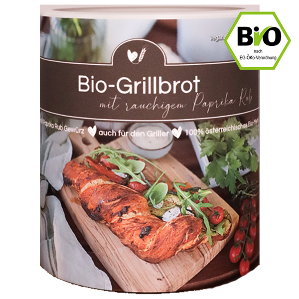 BIO-Grillbrot mit rauchigem Paprika Rub