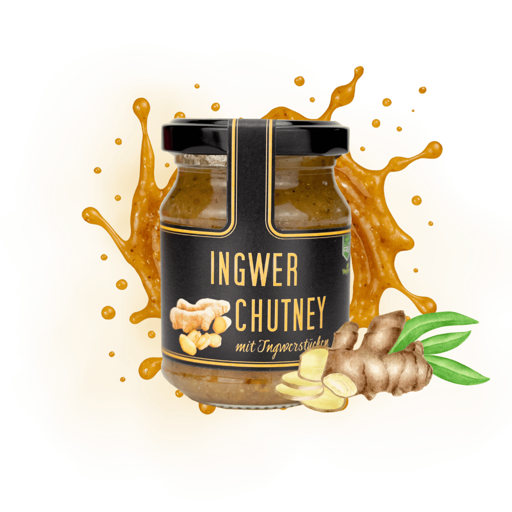 Ingwer Chutney mit Senf