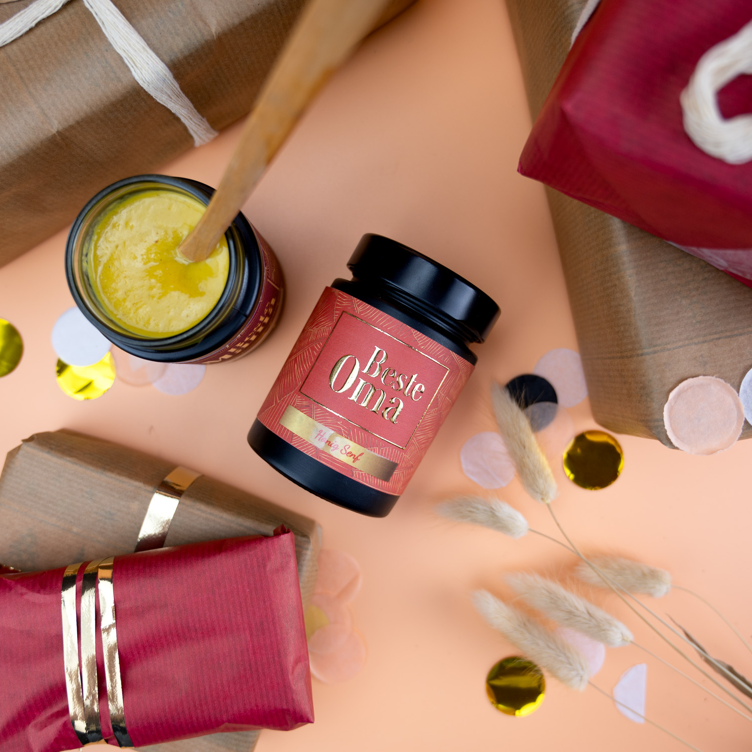 Beste Oma Senf - zum Großmutters Geburtstag, Weihnachten, Ostern oder einfach so!