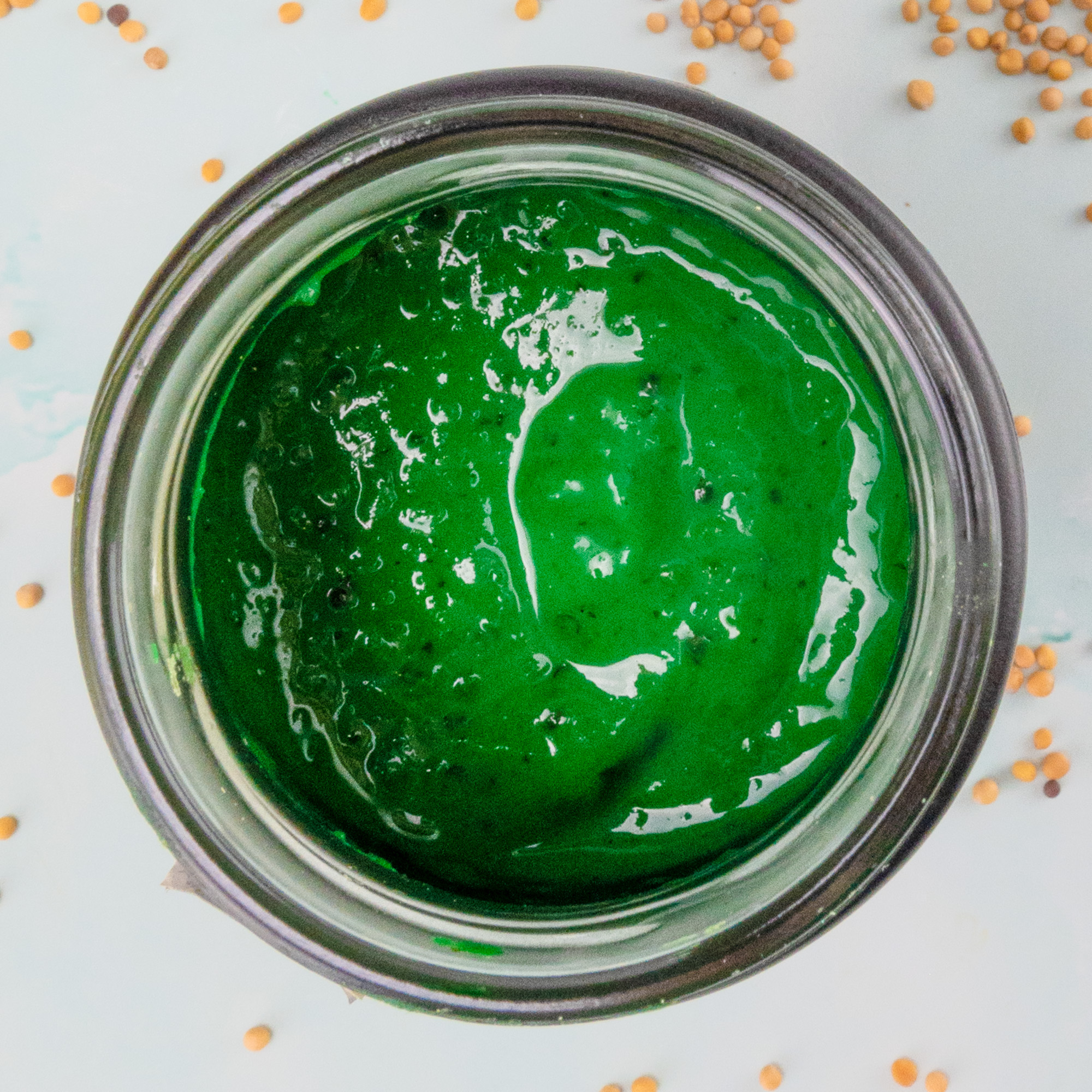 Minziger Senf in Quitsch-Grün!