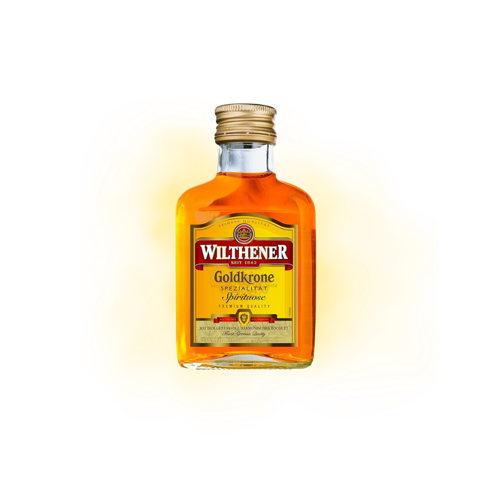 Wilthener Goldkrone Taschenflasche 0,1l