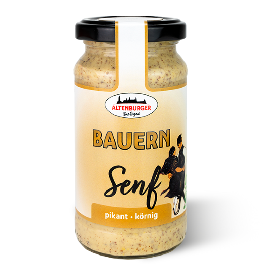 bauernsenf glas