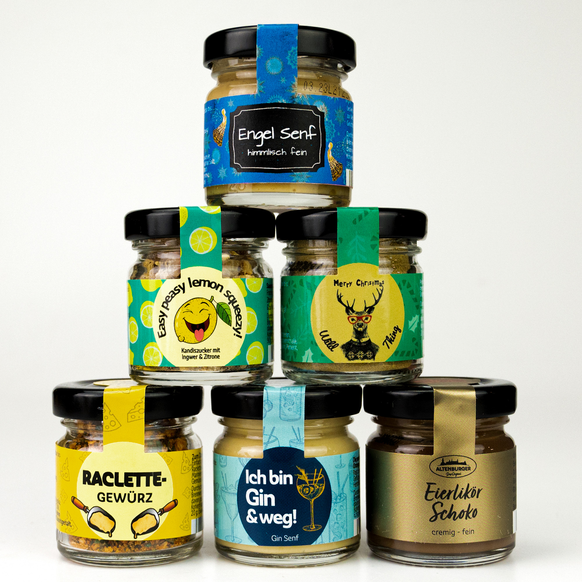 Mini Gläser Geschenkset Winterzauber