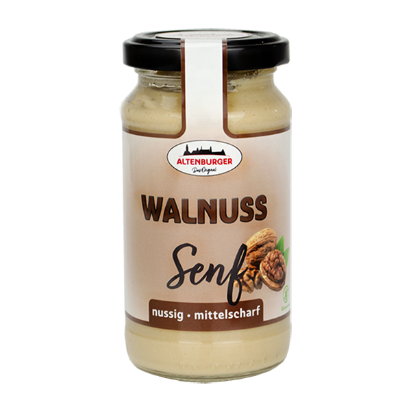Walnuss Senf für Schinken, Käse, Saucen