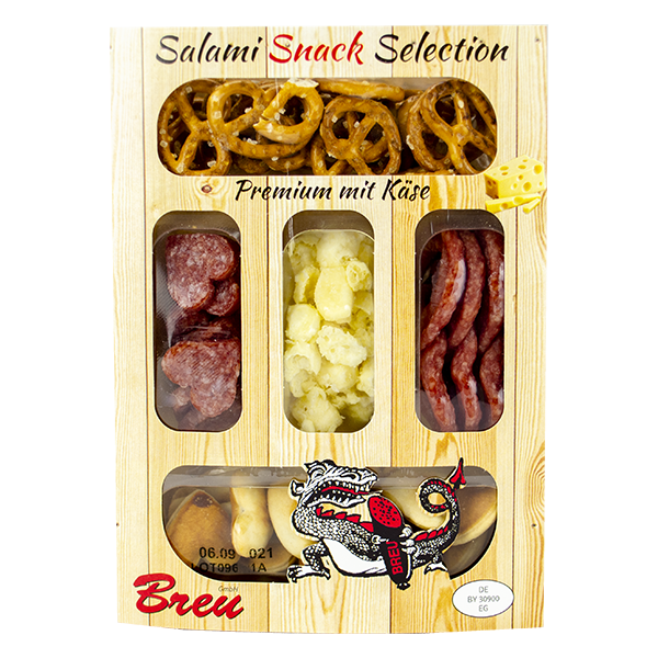 Breu Samali Snack Selection mit Käse