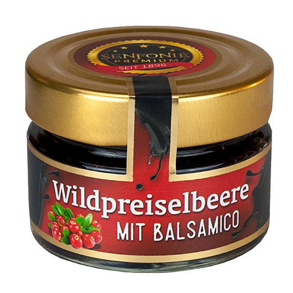 Wildpreiselbeere mit Balsamico Premium
