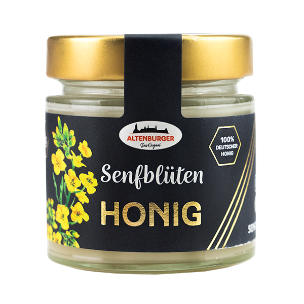 Senfblüten Honig vom Imker aus Deutschland
